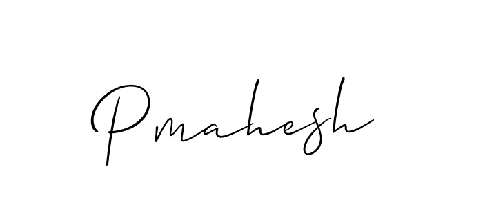 How to make Pmahesh name signature. Use Allison_Script style for creating short signs online. This is the latest handwritten sign. Pmahesh signature style 2 images and pictures png
