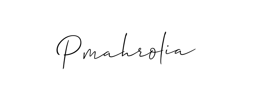 Once you've used our free online signature maker to create your best signature Allison_Script style, it's time to enjoy all of the benefits that Pmahrolia name signing documents. Pmahrolia signature style 2 images and pictures png