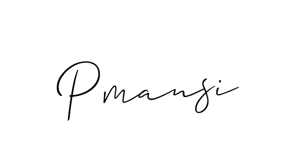 How to Draw Pmansi signature style? Allison_Script is a latest design signature styles for name Pmansi. Pmansi signature style 2 images and pictures png