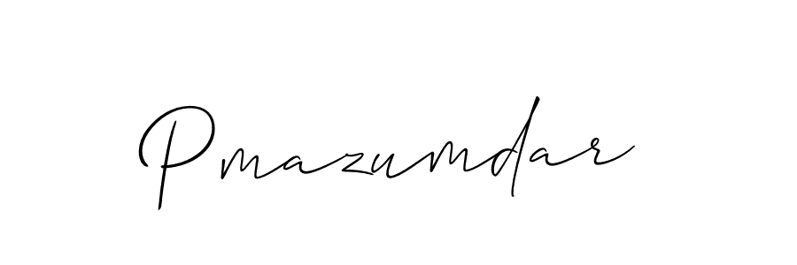 Design your own signature with our free online signature maker. With this signature software, you can create a handwritten (Allison_Script) signature for name Pmazumdar. Pmazumdar signature style 2 images and pictures png