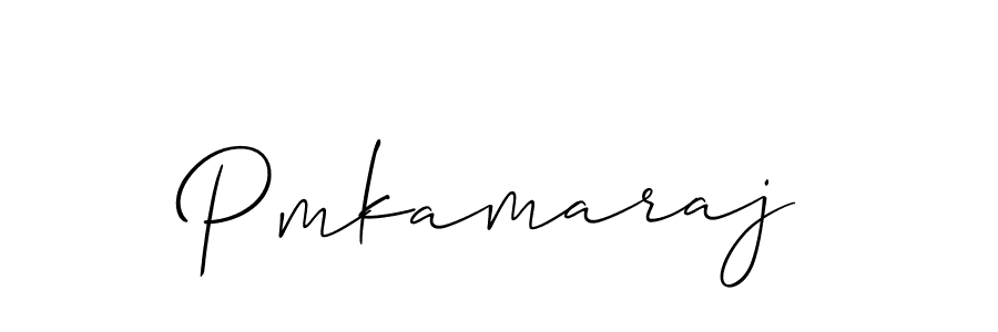 How to Draw Pmkamaraj signature style? Allison_Script is a latest design signature styles for name Pmkamaraj. Pmkamaraj signature style 2 images and pictures png