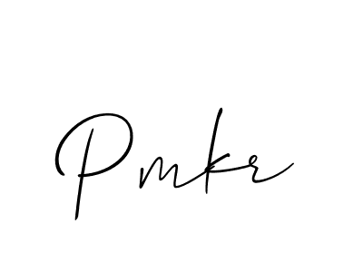 How to make Pmkr signature? Allison_Script is a professional autograph style. Create handwritten signature for Pmkr name. Pmkr signature style 2 images and pictures png