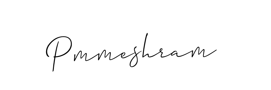 Make a beautiful signature design for name Pmmeshram. Use this online signature maker to create a handwritten signature for free. Pmmeshram signature style 2 images and pictures png