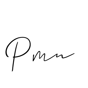 How to Draw Pmn signature style? Allison_Script is a latest design signature styles for name Pmn. Pmn signature style 2 images and pictures png