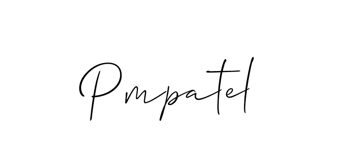 It looks lik you need a new signature style for name Pmpatel. Design unique handwritten (Allison_Script) signature with our free signature maker in just a few clicks. Pmpatel signature style 2 images and pictures png