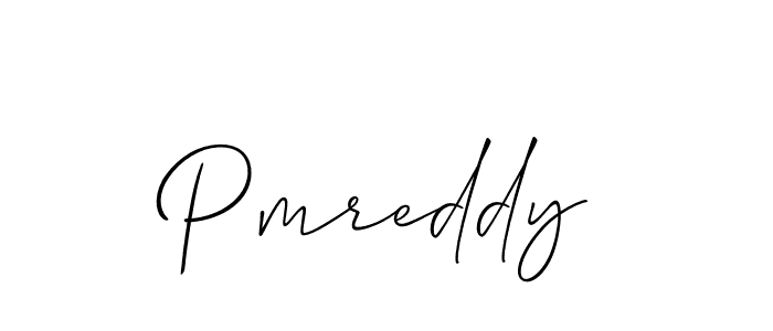How to Draw Pmreddy signature style? Allison_Script is a latest design signature styles for name Pmreddy. Pmreddy signature style 2 images and pictures png