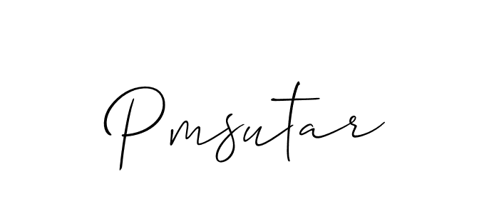 Once you've used our free online signature maker to create your best signature Allison_Script style, it's time to enjoy all of the benefits that Pmsutar name signing documents. Pmsutar signature style 2 images and pictures png
