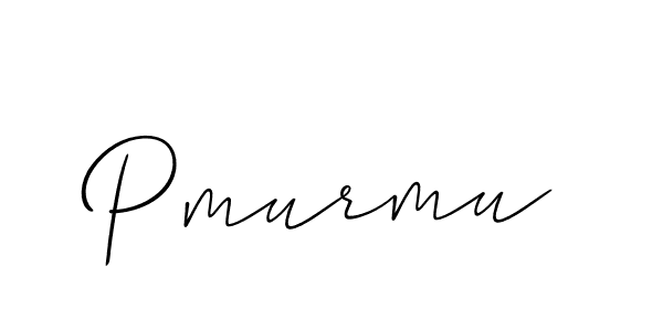 You can use this online signature creator to create a handwritten signature for the name Pmurmu. This is the best online autograph maker. Pmurmu signature style 2 images and pictures png