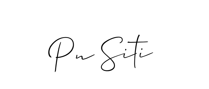 You can use this online signature creator to create a handwritten signature for the name Pn Siti. This is the best online autograph maker. Pn Siti signature style 2 images and pictures png