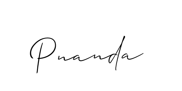 How to Draw Pnanda signature style? Allison_Script is a latest design signature styles for name Pnanda. Pnanda signature style 2 images and pictures png