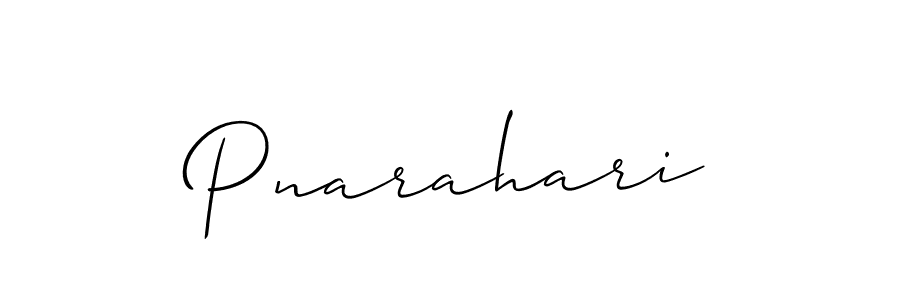 Once you've used our free online signature maker to create your best signature Allison_Script style, it's time to enjoy all of the benefits that Pnarahari name signing documents. Pnarahari signature style 2 images and pictures png