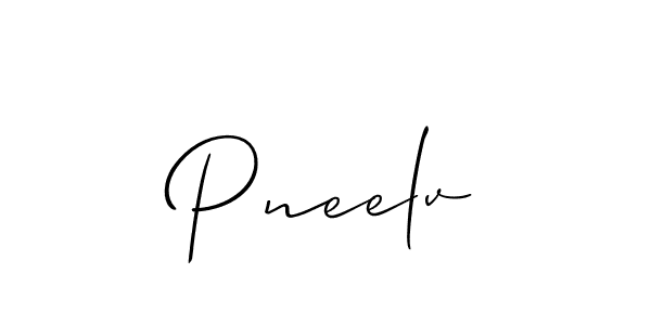 Make a beautiful signature design for name Pneelv. Use this online signature maker to create a handwritten signature for free. Pneelv signature style 2 images and pictures png