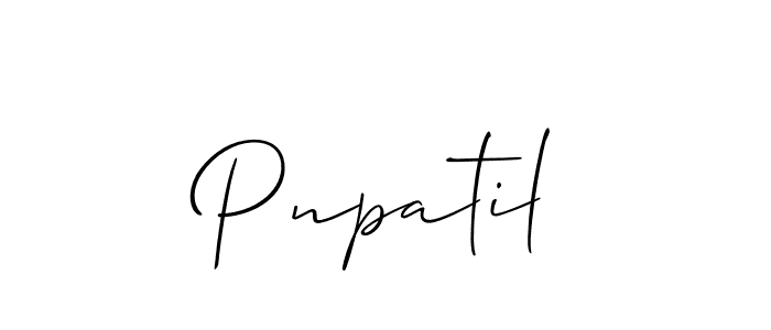 You should practise on your own different ways (Allison_Script) to write your name (Pnpatil) in signature. don't let someone else do it for you. Pnpatil signature style 2 images and pictures png