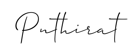 Upgrade your professional image with Pnthirat signature created with Allison_Script font. Fast, free, and watermark-free download. Pnthirat signature style 2 images and pictures png