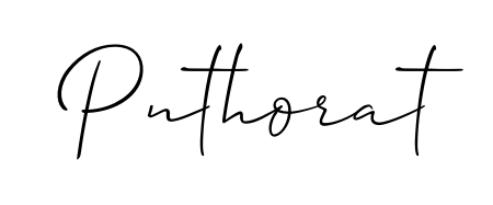 Discover the perfect balance of readability and style for Pnthorat with Allison_Script font. Create your dream signature today. Pnthorat signature style 2 images and pictures png