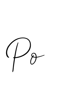 This is the best signature style for the Po name. Also you like these signature font (Allison_Script). Mix name signature. Po signature style 2 images and pictures png