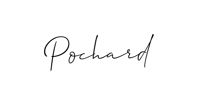 Make a beautiful signature design for name Pochard. Use this online signature maker to create a handwritten signature for free. Pochard signature style 2 images and pictures png