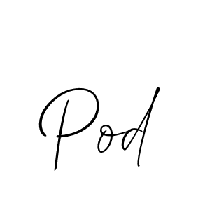 Use a signature maker to create a handwritten signature online. With this signature software, you can design (Allison_Script) your own signature for name Pod. Pod signature style 2 images and pictures png