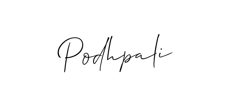 Once you've used our free online signature maker to create your best signature Allison_Script style, it's time to enjoy all of the benefits that Podhpali name signing documents. Podhpali signature style 2 images and pictures png