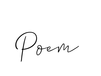 Make a short Poem signature style. Manage your documents anywhere anytime using Allison_Script. Create and add eSignatures, submit forms, share and send files easily. Poem signature style 2 images and pictures png