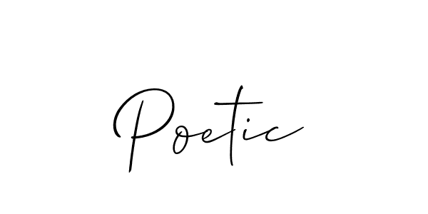 Check out images of Autograph of Poetic name. Actor Poetic Signature Style. Allison_Script is a professional sign style online. Poetic signature style 2 images and pictures png