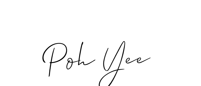 Check out images of Autograph of Poh Yee name. Actor Poh Yee Signature Style. Allison_Script is a professional sign style online. Poh Yee signature style 2 images and pictures png