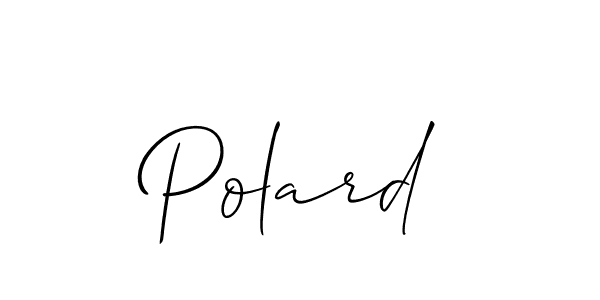 Make a beautiful signature design for name Polard. With this signature (Allison_Script) style, you can create a handwritten signature for free. Polard signature style 2 images and pictures png