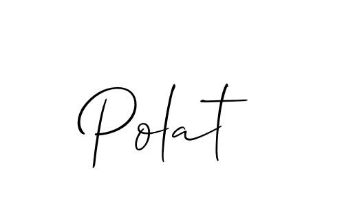 Polat stylish signature style. Best Handwritten Sign (Allison_Script) for my name. Handwritten Signature Collection Ideas for my name Polat. Polat signature style 2 images and pictures png