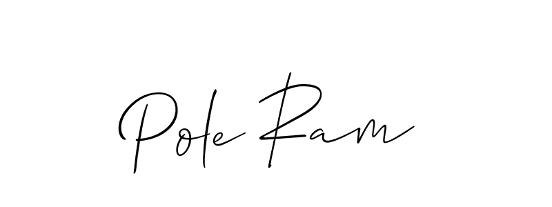 Check out images of Autograph of Pole Ram name. Actor Pole Ram Signature Style. Allison_Script is a professional sign style online. Pole Ram signature style 2 images and pictures png