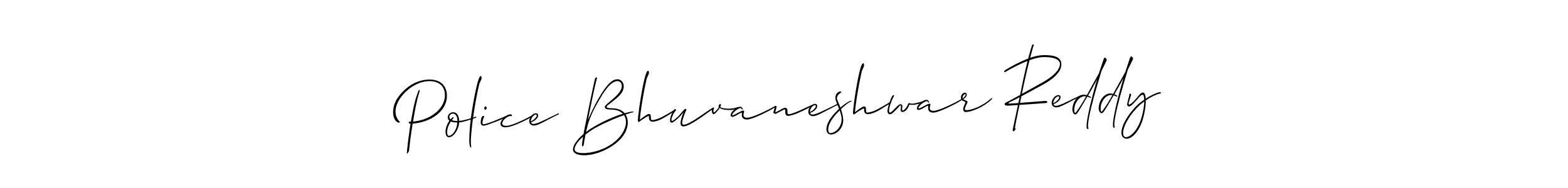 if you are searching for the best signature style for your name Police Bhuvaneshwar Reddy. so please give up your signature search. here we have designed multiple signature styles  using Allison_Script. Police Bhuvaneshwar Reddy signature style 2 images and pictures png