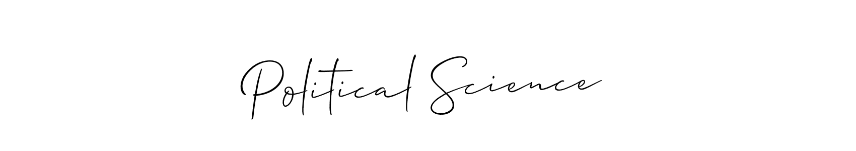 Make a beautiful signature design for name Political Science. Use this online signature maker to create a handwritten signature for free. Political Science signature style 2 images and pictures png