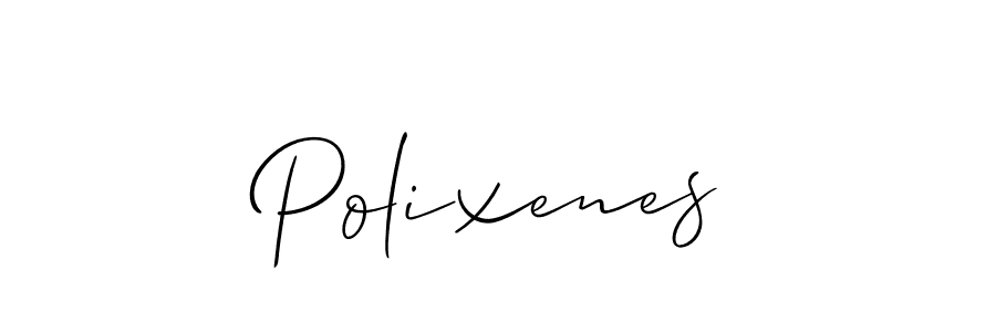 Allison_Script is a professional signature style that is perfect for those who want to add a touch of class to their signature. It is also a great choice for those who want to make their signature more unique. Get Polixenes name to fancy signature for free. Polixenes signature style 2 images and pictures png