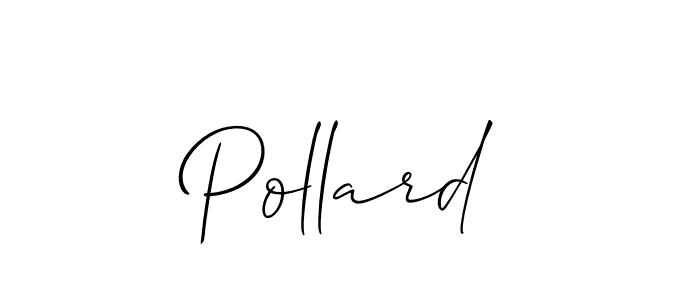 Best and Professional Signature Style for Pollard. Allison_Script Best Signature Style Collection. Pollard signature style 2 images and pictures png