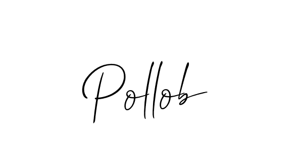 Make a beautiful signature design for name Pollob. Use this online signature maker to create a handwritten signature for free. Pollob signature style 2 images and pictures png