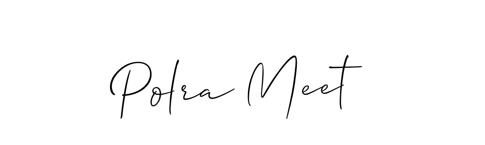 Check out images of Autograph of Polra Meet name. Actor Polra Meet Signature Style. Allison_Script is a professional sign style online. Polra Meet signature style 2 images and pictures png
