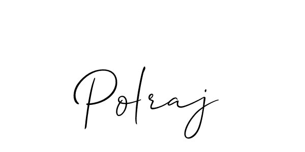 Make a beautiful signature design for name Polraj. Use this online signature maker to create a handwritten signature for free. Polraj signature style 2 images and pictures png