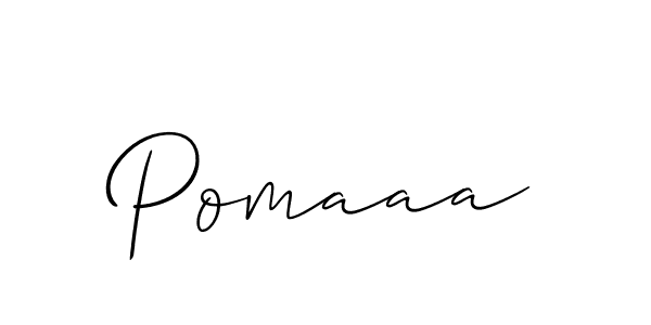 It looks lik you need a new signature style for name Pomaaa. Design unique handwritten (Allison_Script) signature with our free signature maker in just a few clicks. Pomaaa signature style 2 images and pictures png