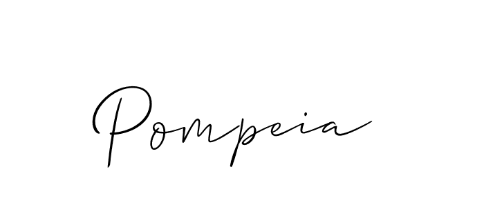 Similarly Allison_Script is the best handwritten signature design. Signature creator online .You can use it as an online autograph creator for name Pompeia. Pompeia signature style 2 images and pictures png