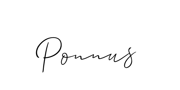 Once you've used our free online signature maker to create your best signature Allison_Script style, it's time to enjoy all of the benefits that Ponnus name signing documents. Ponnus signature style 2 images and pictures png
