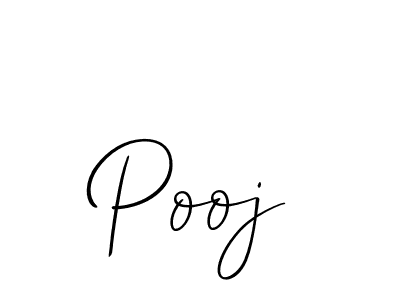 Make a beautiful signature design for name Pooj. Use this online signature maker to create a handwritten signature for free. Pooj signature style 2 images and pictures png