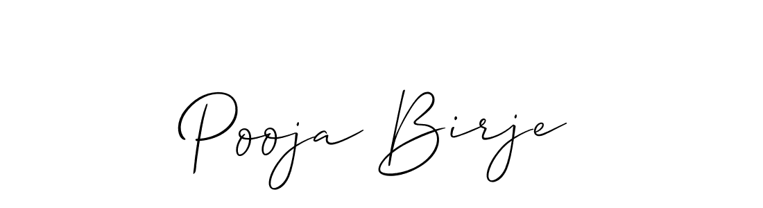 Also You can easily find your signature by using the search form. We will create Pooja Birje name handwritten signature images for you free of cost using Allison_Script sign style. Pooja Birje signature style 2 images and pictures png