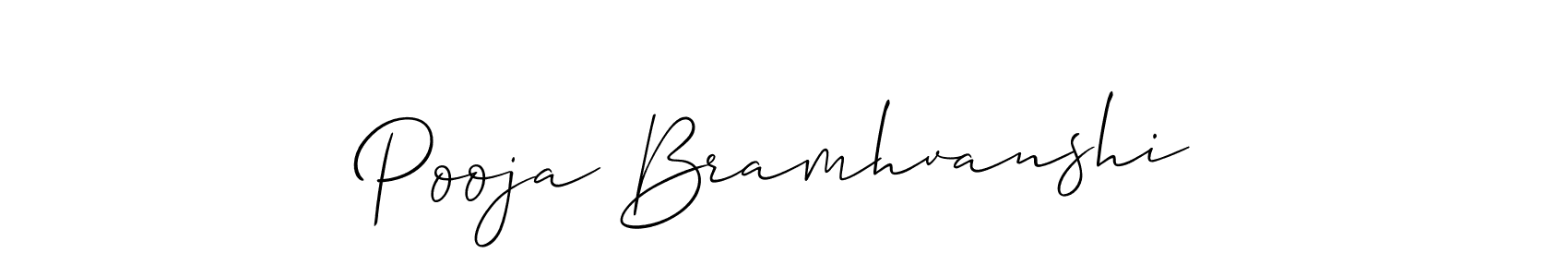 Once you've used our free online signature maker to create your best signature Allison_Script style, it's time to enjoy all of the benefits that Pooja Bramhvanshi name signing documents. Pooja Bramhvanshi signature style 2 images and pictures png