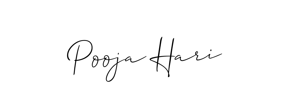 Pooja Hari stylish signature style. Best Handwritten Sign (Allison_Script) for my name. Handwritten Signature Collection Ideas for my name Pooja Hari. Pooja Hari signature style 2 images and pictures png