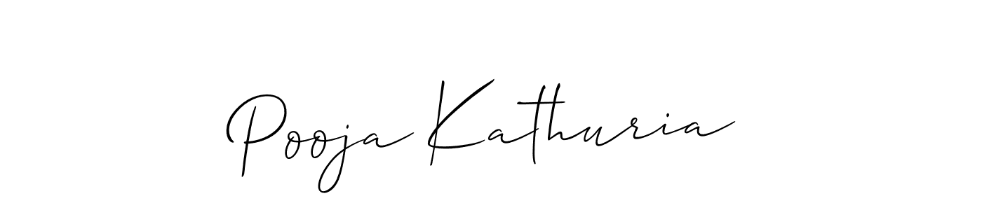 Also You can easily find your signature by using the search form. We will create Pooja Kathuria name handwritten signature images for you free of cost using Allison_Script sign style. Pooja Kathuria signature style 2 images and pictures png