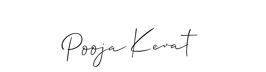 Make a short Pooja Kevat signature style. Manage your documents anywhere anytime using Allison_Script. Create and add eSignatures, submit forms, share and send files easily. Pooja Kevat signature style 2 images and pictures png