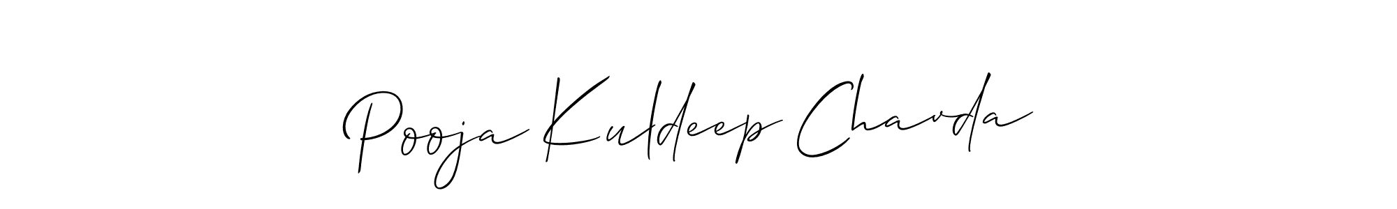 You can use this online signature creator to create a handwritten signature for the name Pooja Kuldeep Chavda. This is the best online autograph maker. Pooja Kuldeep Chavda signature style 2 images and pictures png