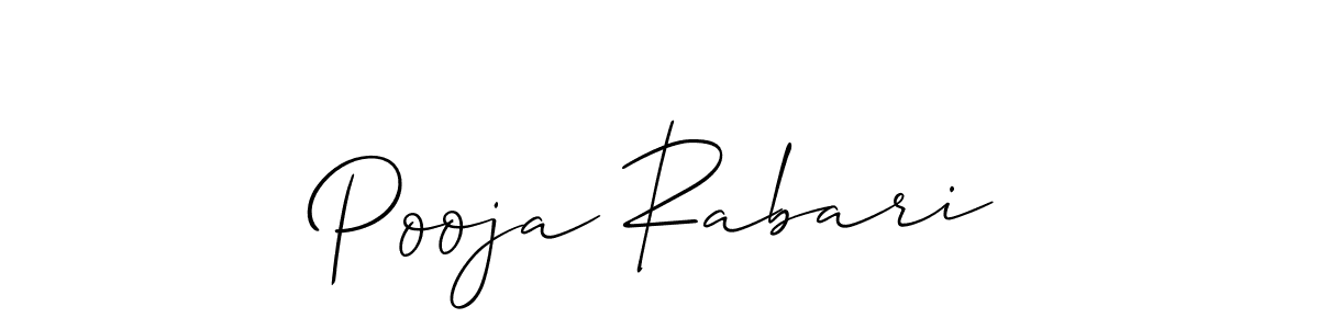 if you are searching for the best signature style for your name Pooja Rabari. so please give up your signature search. here we have designed multiple signature styles  using Allison_Script. Pooja Rabari signature style 2 images and pictures png
