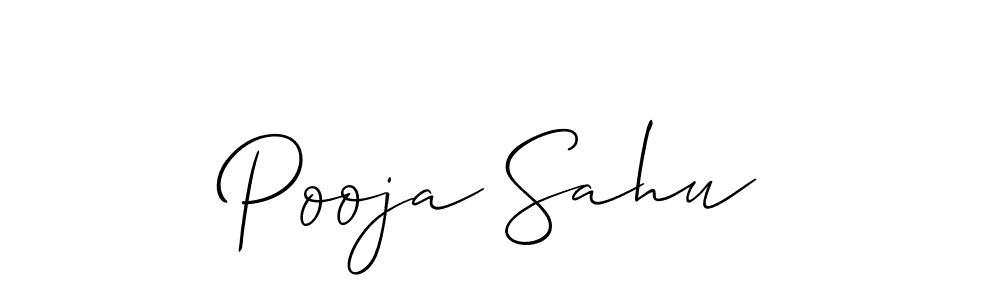 Also You can easily find your signature by using the search form. We will create Pooja Sahu name handwritten signature images for you free of cost using Allison_Script sign style. Pooja Sahu signature style 2 images and pictures png