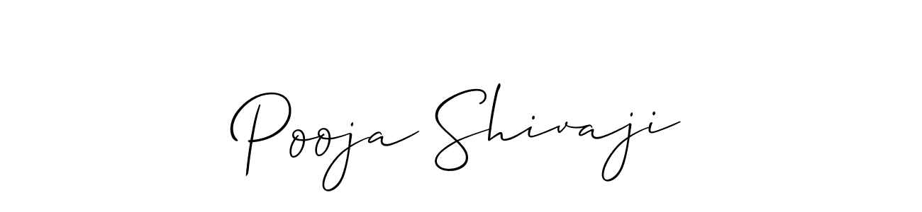 Make a short Pooja Shivaji signature style. Manage your documents anywhere anytime using Allison_Script. Create and add eSignatures, submit forms, share and send files easily. Pooja Shivaji signature style 2 images and pictures png