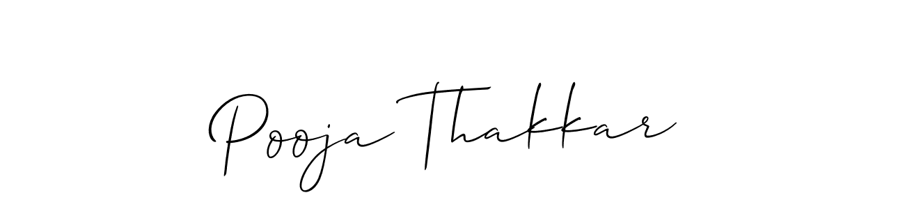 Make a short Pooja Thakkar signature style. Manage your documents anywhere anytime using Allison_Script. Create and add eSignatures, submit forms, share and send files easily. Pooja Thakkar signature style 2 images and pictures png